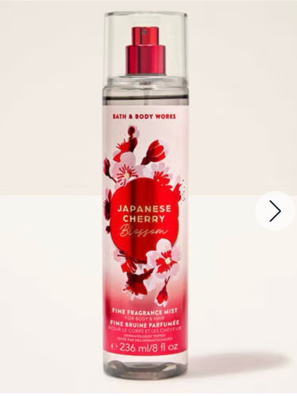 Bath & Body Works Japanese Cherry Blossom Fine Fragrance Mist 8 fl oz
